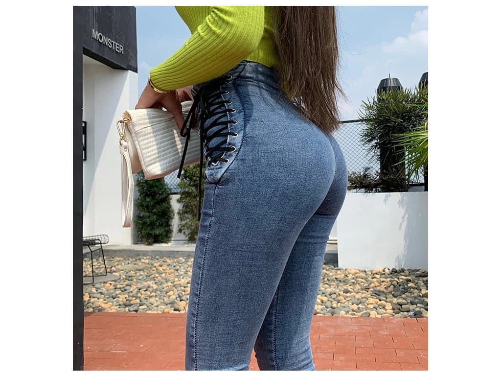 Uplé Dámské Jeany "Sexy" 2 barvy