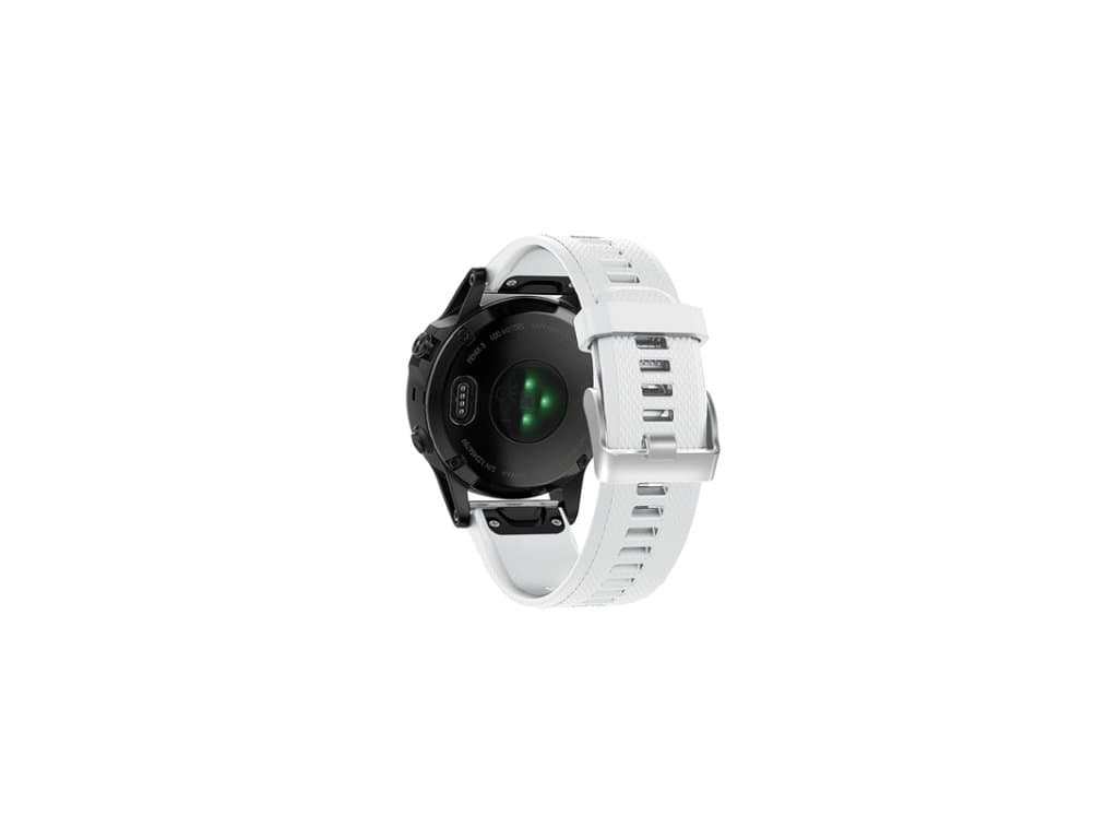 Silikonový Řemínek pro hodinky Garmin Fenix bílý
