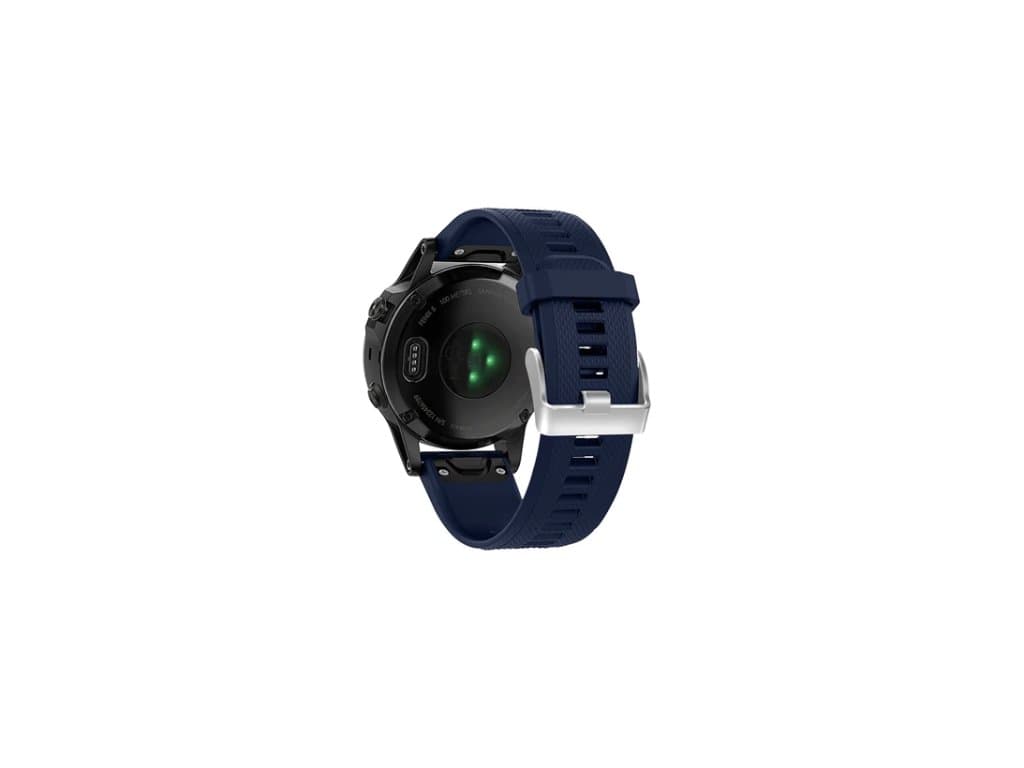 Silikonový Řemínek pro hodinky Garmin Fenix modrý