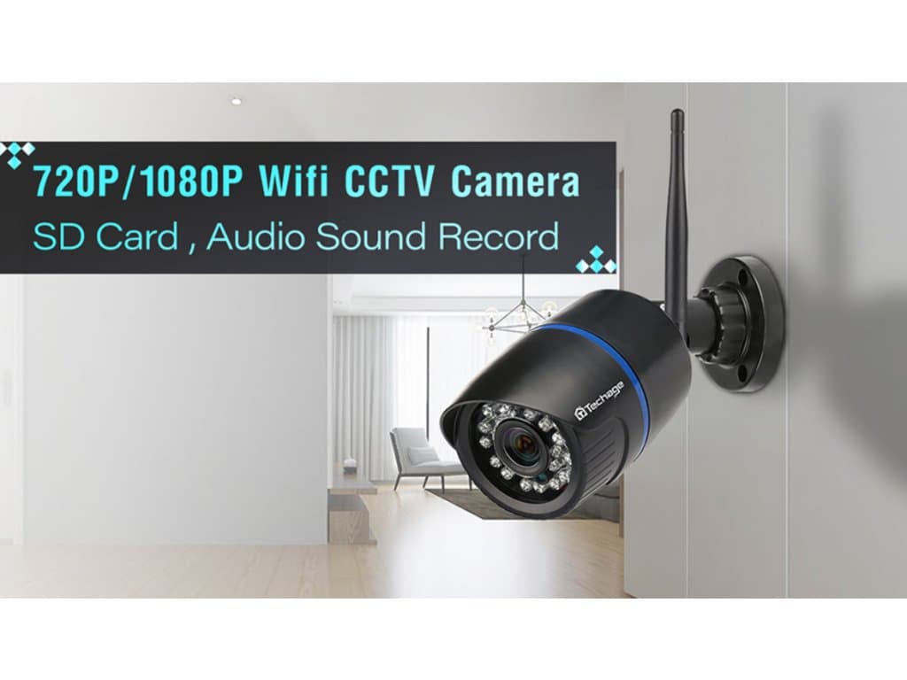 1080P 2MP bezdrátová IP kamera IR noční vidění zvukový záznam Wifi kamera venkovní