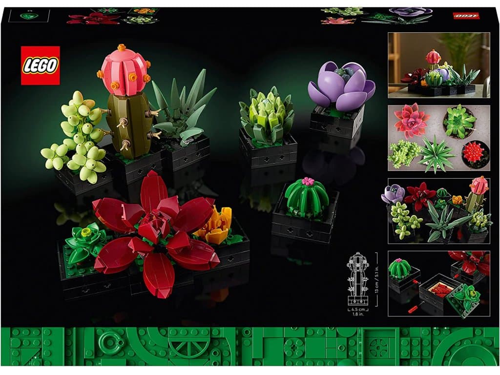 LEGO 10309 Sada botanických sbírek sukulentních rostlin