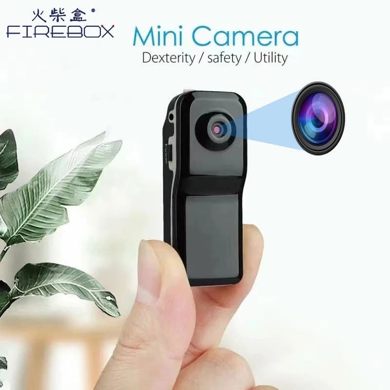 Mini HD kamera 1080P Přenosná bezpečnostní kamera DVR Videorekordér s montáží na tělo pro domácí kancelářské sporty