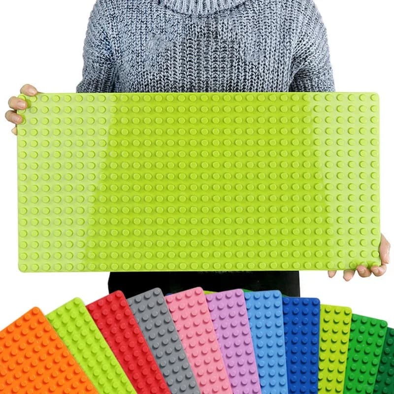 Velká základní deska pro stavební bloky 16x32 - kompatibilní základní deska pro dětské stavebnice