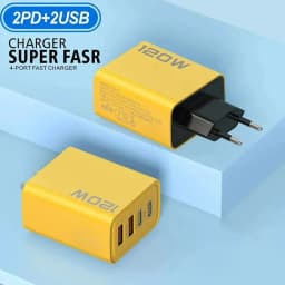 4portová USB-C PD nabíječka Quick Charge 3.0 nástěnná USB nabíječka do telefonu s rychlonabíjením pro iPhone 16 15 14 Samsung Xiaomi Huawei - náhled 5