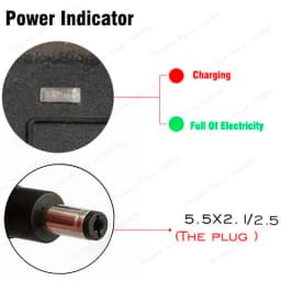 Nabíječka baterií pro elektrokolo 54,6 V 2 A Li-ion 48 V 13S Li-ion Nabíječka baterií DC zásuvka/konektor - náhled 5