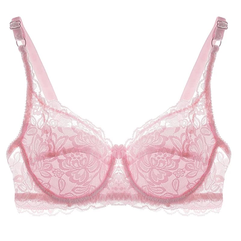 Nové sexy krajkové bralette podprsenky pro ženy spodní prádlo push-up podprsenka ultra tenké pohodlné prodyšné podprsenky plus size dámské spodní prádlo bh