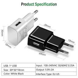 Nabíjecí kabel Micro USB pro Samsung Galaxy A6 A8 J4 J6 Plus A7 2018 J5 J7 A5 2017 Rychlá cestovní nabíječka telefonu - náhled 3