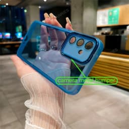 Silikonové pouzdro pro Motorola Moto G54 5G G34 G24 G14 G85 G60 G32 Edge 40 Neo 50 Fusion Pro, průhledné, s motivem fotoaparátu - náhled 2