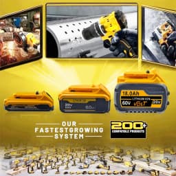 Nová 100% originální baterie DCB200 20V pro elektrické nářadí Dewalt DCB609 60V baterie 18,0 Ah DCB205 DCB206 - náhled 3