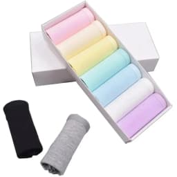 Kalhotky pro ženy bavlněné spodní prádlo plus velikosti sexy kalhotky dívky prodyšné měkké spodní prádlo dámské roztomilé jednobarevné kalhotky - náhled 2