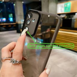 Silikonové pouzdro pro Motorola Moto G54 5G G34 G24 G14 G85 G60 G32 Edge 40 Neo 50 Fusion Pro, průhledné, s motivem fotoaparátu - náhled 3