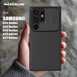 Pouzdro Nillkin CamShield Slide pro Samsung Galaxy S26 S25 S24 S23 S22 Ultra Edge s pouzdrem a krytem fotoaparátu pro S24 FE S23 Plus - náhled 2