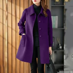 New In Outerwears Jackets Casual Design Sense Stcollar Solid Color Coat Jackets For Women 2023 Sprin