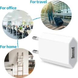 5V/1A USB cestovní nabíječka pro domácnost 1-5 ks EU zástrčka napájecí adaptér do zásuvky nabíječka mobilního telefonu napájecí adaptér pro iPhone Samsung Xiaomi 14 - náhled 2