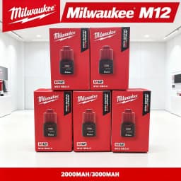 Originální dobíjecí 12V baterie Milwaukee 48-11-24 1148-11-2401mil-12a-Li M12 2Ah/3Ah baterie Milwaukee. - náhled 6