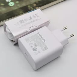 Samsung A56 A55 A54 A36 A26 5G S25 Edge 45W PD Charger Super Fast Charge Adapter For Galaxy S24 S23 