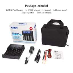 XTAR VP4L PLUS Nabíječka lithiových baterií 18650 Tester kapacity a napětí AA/AAA Multimetr pro dobíjecí baterie - náhled 6