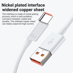 6A 66W super rychlá nabíječka do zásuvky EU pro Huawei Mate 40 50 60 P50 Nova 8 9 10 Honor 90 100 X7 X8 X9 Magic Type-C nabíjecí kabel USB - náhled 4