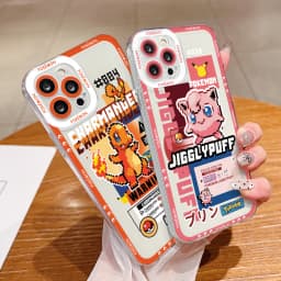 Pouzdro s motivem mozaiky Pokémonů Jigglypuffs pro Samsung Galaxy S24 S23 S22 S21 Ultra Plus 5G S20 FE Note 20 10 s okrajovým potiskem - náhled 5