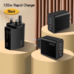 5portová USB-C PD nabíječka s rychlým nabíjením PD Quick Charge 3.0 USB-C adaptér pro nabíječku telefonu pro iPhone 15 14 13 Xiaomi Samsung - náhled 2