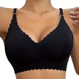 2 ks dámské ledově hedvábné bezešvé podprsenky, dámské vlnité spodní prádlo, dámské sexy bez ocelových kroužků, fitness běh, vesta na jógu, sportovní pohodlné tílko - náhled 2
