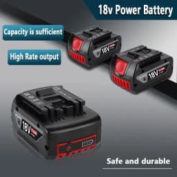 Originální pro 18V baterii Bosch, záložní baterie 18V a 12000mAh, profesionální systém Draadloze, nástroj BAT609 GBA18V80 - náhled 6