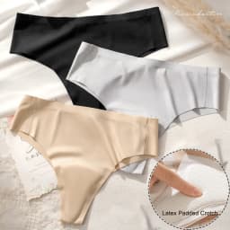 1/3Pcs Anti Camel Toe Panties Cameltoe Proof Underwear Camel Toe Concealer Thongs Seamless Panties U