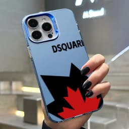 Matný kryt Dsquare Red2s pro Apple iPhone 17 16 15 14 13 Pro Max Plus, barevný stříbrný - náhled 4