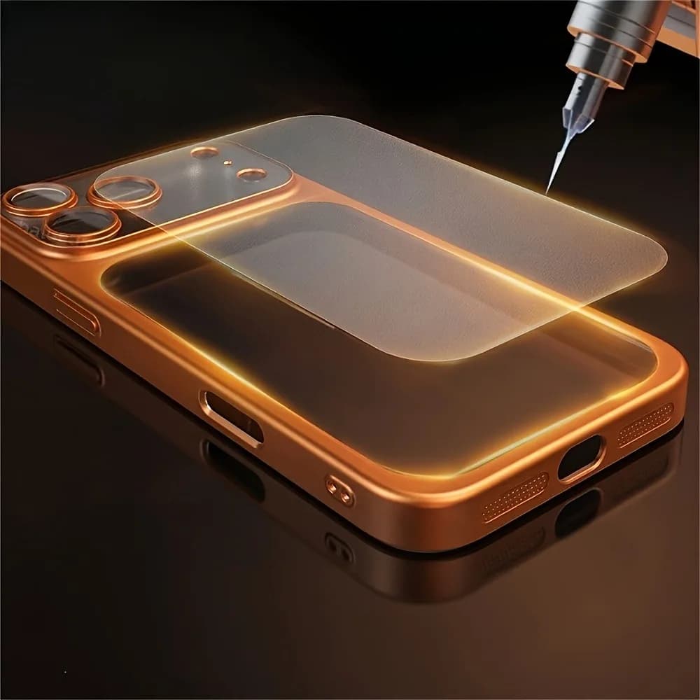 Luxusní pokovený matný ultra tenký kryt pro iPhone 17 16 15 Pro Max Air s ochranou čočky, matným matným zadním krytem a pevným krytem