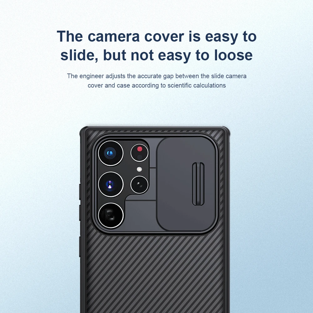 Pouzdro Nillkin CamShield Slide pro Samsung Galaxy S26 S25 S24 S23 S22 Ultra Edge s pouzdrem a krytem fotoaparátu pro S24 FE S23 Plus - náhled 6