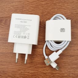 Originální nabíječka pro Honor 100W, super rychlé nabíjení, EU zásuvkový adaptér 6A, kabel USB typu C pro Honor 200 100 90 80 70 60 Pro 50 SE - náhled 2