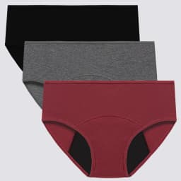 Menstruační kalhotky pro ženy, nepropustné kalhotky, bavlněné spodní prádlo, savé fyziologické spodní prádlo, menstruační kalhotky - náhled 4