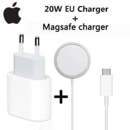 Originální bezdrátová nabíječka Apple MagSafe Type-C s magnetickým konektorem USB-C 20W, rychlonabíječka pro iPhone 16, 16Pro, 15, 14, 13, 12Pro Max - náhled 2