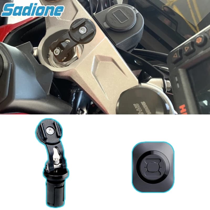 Držák mobilního telefonu s trojitou vidlicí, upínací svorkou na představec pro Honda CBR650R, stojan na mobilní telefon s trojitou vidlicí, držák na představec Motorrad