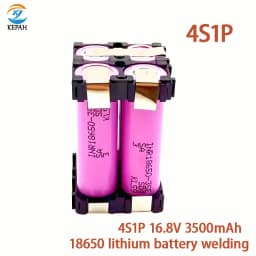 Šroubováková baterie, svářečská baterie 18650 35E, 3500 mAh/7000 mAh, 2S, 3S, 4S, 5S, 6S, 1P, 2P, 8,4 V, 12,6 V, 16,8 V, 21 V, 25,2 V - náhled 4