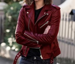 Autumn Short Jacket Solid Revers Female Moto Biker Jackets 2024 Punk Women Cool Faux Leather Jacket 