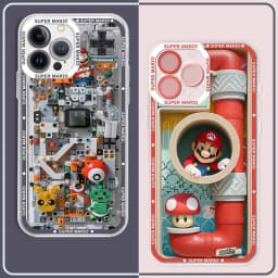 Pouzdro s motivem hry Super Marios pro Motorola Moto G32 G22 G53 G52 G30 Edge 40 Pro G71 G72 G73 G60 G60S G9 Play Plus - náhled 2