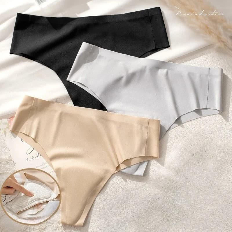 Dámské tanga Ice Silk bezešvé spodní prádlo s prevencí velbloudí špičky, neviditelné bezešvé kalhotky, korektor velbloudí špičky, legíny na jógu