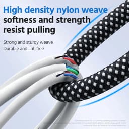 Kabel USB typu C pro Huawei Honor Xiaomi Samsung Super Charge 66W/100W rychlé nabíjení USB A C nabíječka datový kabel drátový kabel - náhled 4