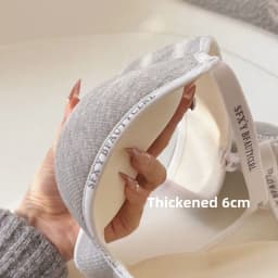 6cm ztluštěná push-up podprsenka pro malý hrudník, bez kostic, bez ocelových kroužků, protiskluzové vycpávky, bezešvá, neviditelná, nastavitelná ramínka - náhled 2