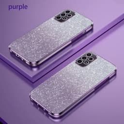 Luxusní třpytivé pouzdro s gradientním pokovením pro Samsung Galaxy A53 A52 A50 A34 A33 A32 A31 A70 A71 A72 A73 A23 4G5G silikonový zadní kryt - náhled 2