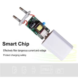 10 ks EU zástrčka AC 5V 1A USB nástěnná nabíječka univerzální přenosná cestovní napájecí adaptér pro mobilní telefony Samsung Huawei iPhone Xiaomi - náhled 4