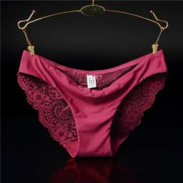 Dámské krajkové kalhotky Sexy průhledné kalhotky s nízkým pasem a rozkrokem, velké velikosti, dámské spodní prádlo, nové, horké, výprodej - náhled 3