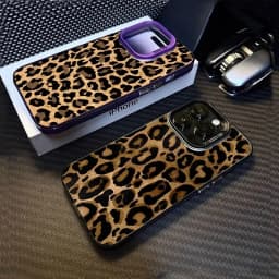 Pouzdro na telefon s leopardím potiskem na celou obrazovku pro iPhone 16 11 12 13 14 15 16 Pro Max Plus 16E nárazuvzdorné nárazníkové pouzdro Fundas - náhled 5
