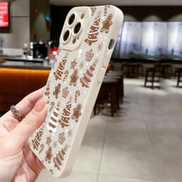 Vtipný novoroční vánoční kryt s motivem stromečku pro Samsung Galaxy A55 A54 A53 A35 A34 A14 A15 A16 A52 5G S25 S23 S22 Ultra Plus S24 FE - náhled 5