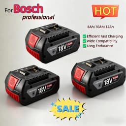 original for Bosch 18V battery, 18V and 12000mAh backup batteries, Draadloze professional system, BA
