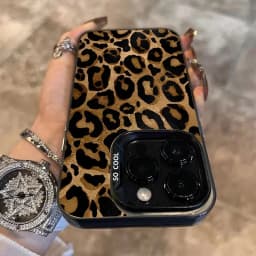 Pouzdro na telefon s leopardím potiskem na celou obrazovku pro iPhone 16 11 12 13 14 15 16 Pro Max Plus 16E nárazuvzdorné nárazníkové pouzdro Fundas - náhled 3