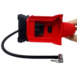 150PSI NOVÝ Akumulátorový elektrický vzduchový kompresor s digitálním tlakoměrem pro Milwaukee baterii PIN - náhled 5