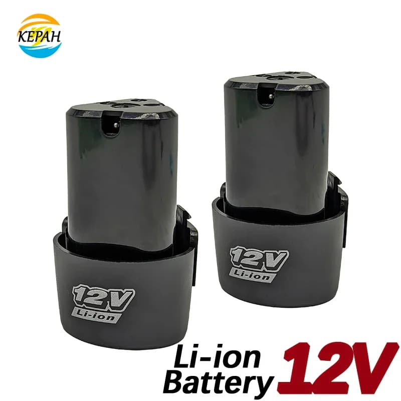 Originální 12V univerzální dobíjecí lithium-iontová baterie, vhodná pro elektrický šroubovák, pistolovou vrtačku, mini úhlovou brusku