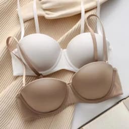 Seamless Bras for Women Invisible Underwear Push Up Bra 1/2 Cup Bralette Comfort Brassiere Nonwire S